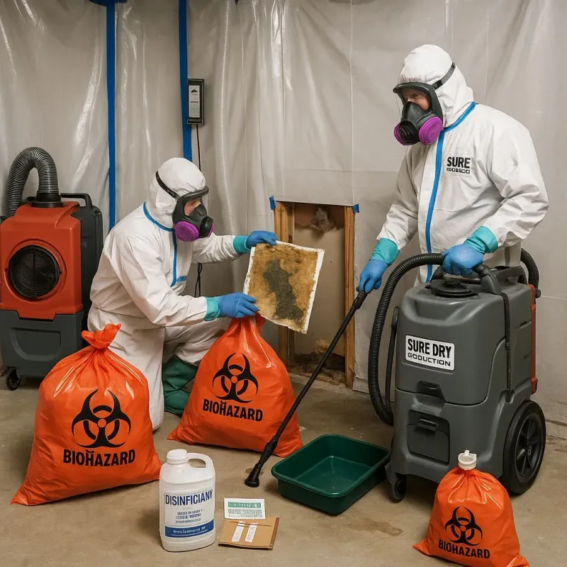 Contaminated Water Handling Protocols process in Ashland, MS
